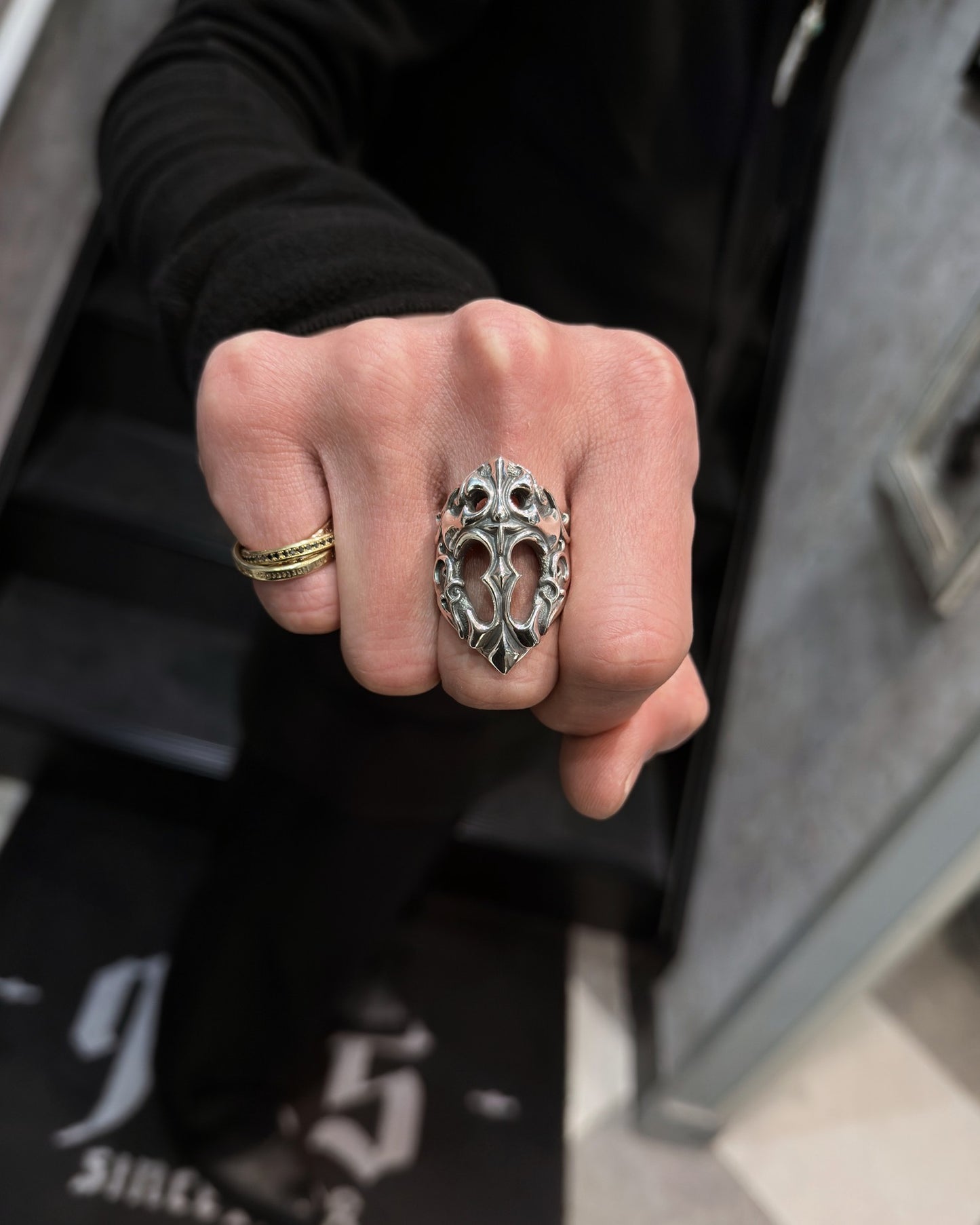 【FAL Who All Rough】FA-R-0058 Bloodless Cross Ring