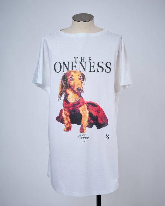 先行予約【THE ONENESS ザ・ワンネス】OI-HT30-051Abbey French Sleeve T-Shirt 2色展開