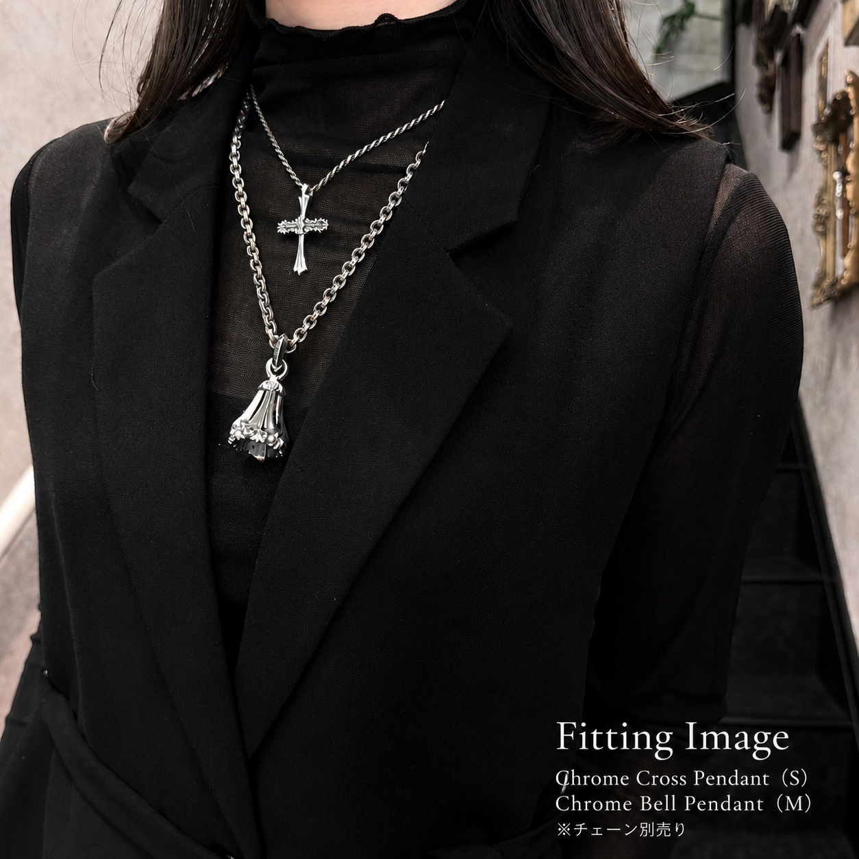 【LONE ONES ロンワンズ】MFP-0108 Chrome Bell Pendant クロムベル