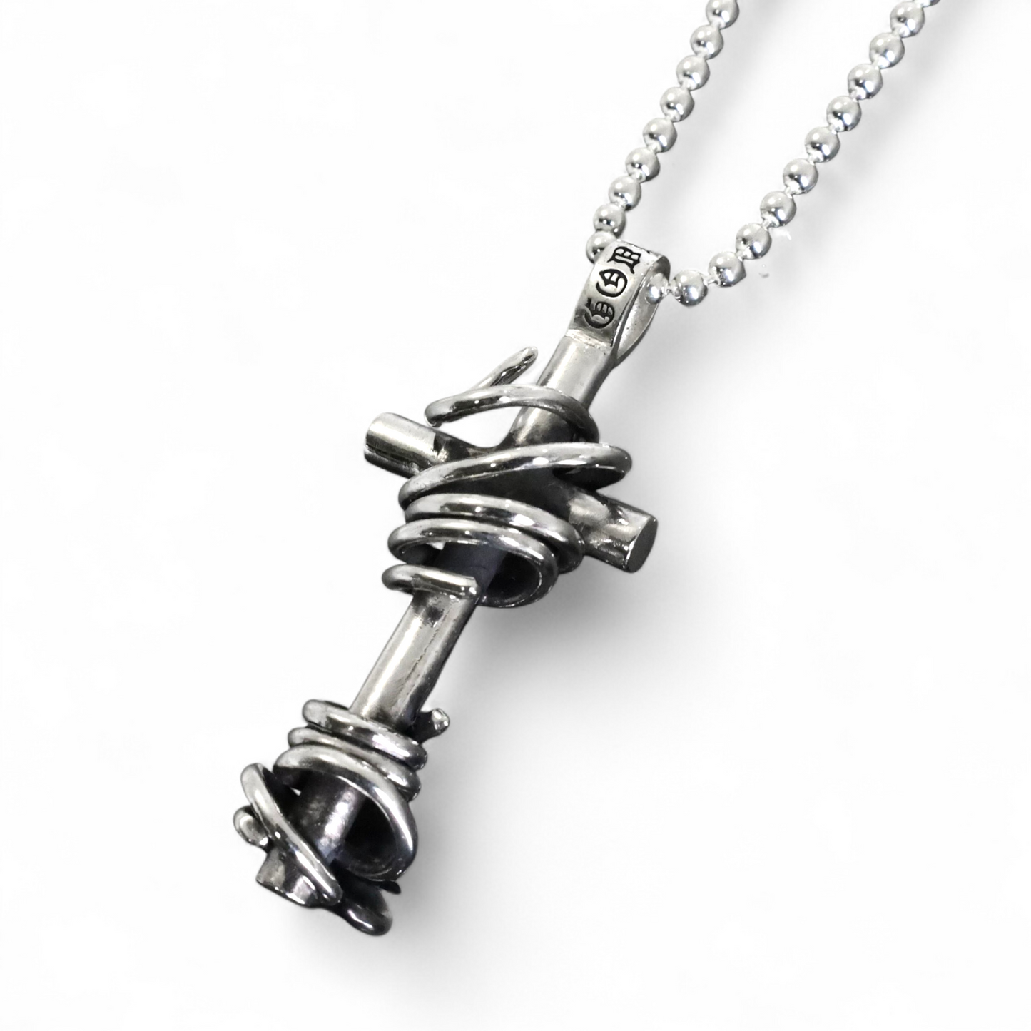 【GODSIZE ゴッドサイズ】GS680PD THORNY CROSS [LARGE] PENDANT / ソーニークロスLペンダント