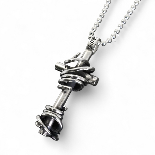 【GODSIZE ゴッドサイズ】GS680PD THORNY CROSS [LARGE] PENDANT / ソーニークロスLペンダント